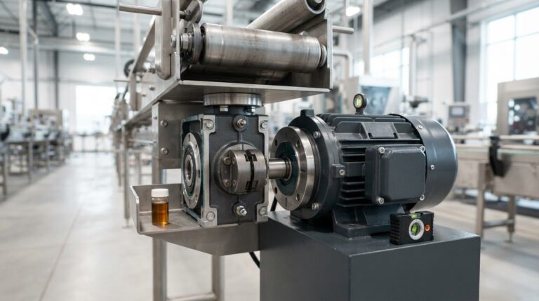 Conveyor Drive Motor Gearbox Care: Alignment, Oil and Grease
